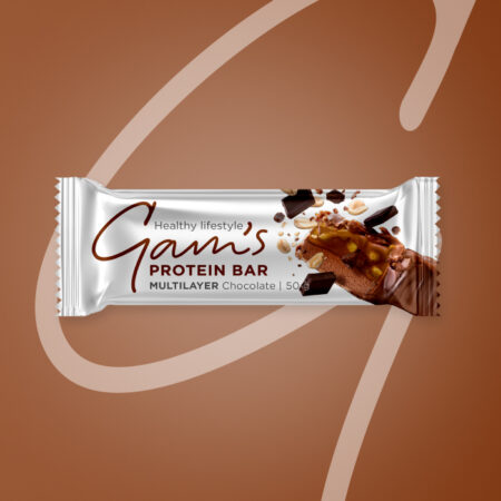 GAM'S Multilayer Protein Tyčinka Chocolate 50g