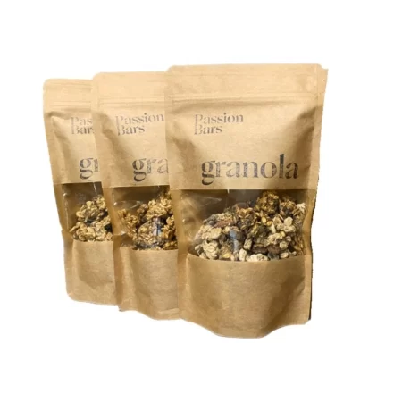 Granola Passion - Mandlová s kokosem v bílé čokoládě - 450g