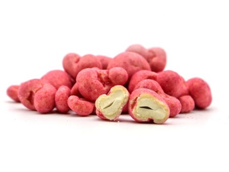 Kešu v malinovém prachu - 180g