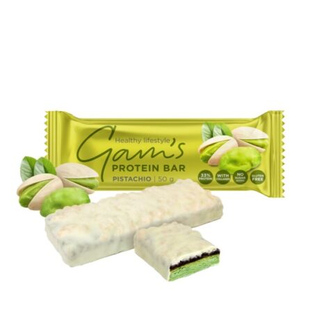 GAM'S Protein Tyčinka Pistácie 50g