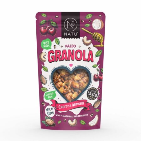 Paleo Granola třešně a mandle - 350g