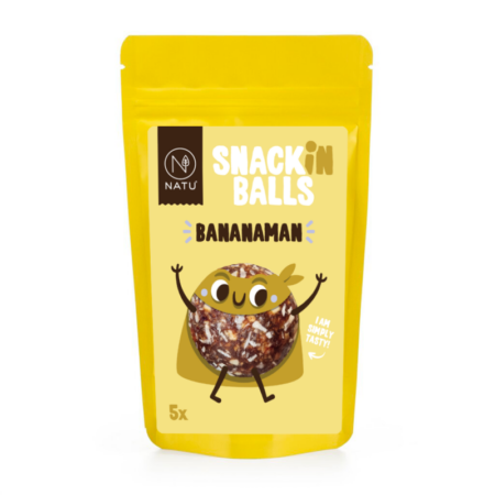 SNACK BALLS Bananaman - 65g