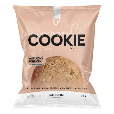 Passion Cookies Vanilkový rohlíček - 70g
