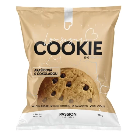 Passion Cookies Arašídová s čokoládou - 70g
