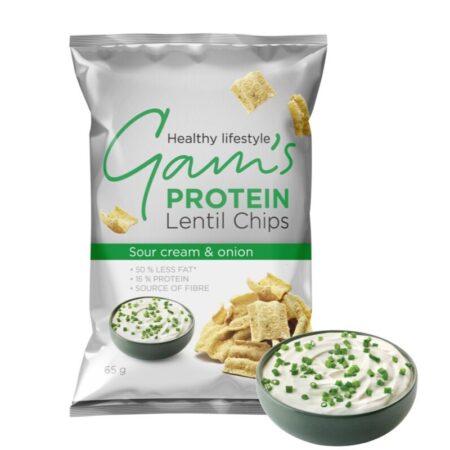 Gam's Protein Chips Sour Cream & Onion 65g