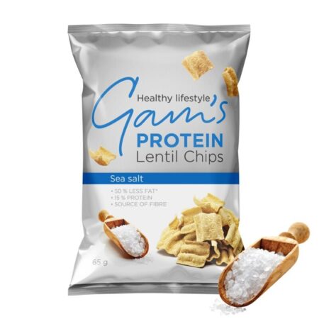 Gam's Protein Chips Sea Salt 65g