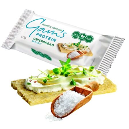 Gam's Protein Bio Crispbread mořská sůl 50g