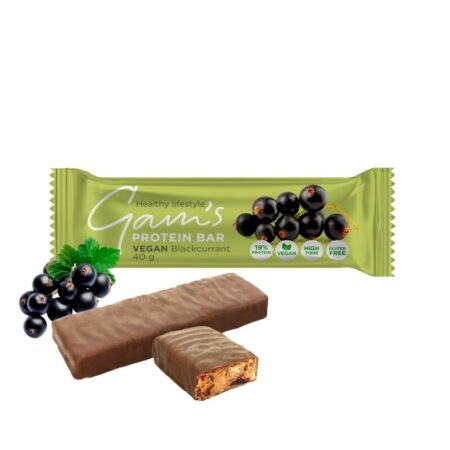 GAM'S Protein Vegan Černý rybíz 40g