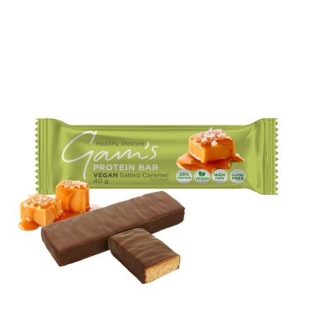 GAM'S Protein Vegan Slaný karamel 40g